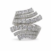 Ringe Crivelli Dame in Weißgold Diamante 300-765